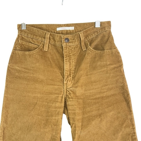 LEVI'S '94 Baggy Corduroy Pants Dijon / Golden Brown Size 25 - Picture 3 of 12